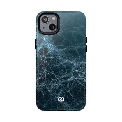 Teal Tough 2.0 Magsafe Phone Case for iPhone - Arctic Neural Mesh