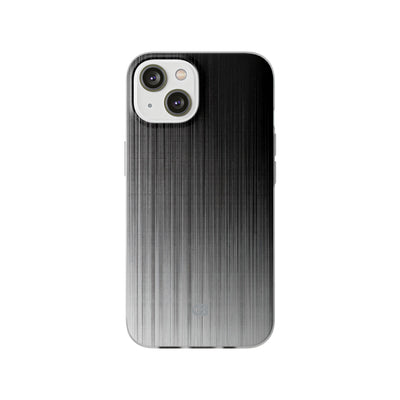Grey Lite Phone Case for iPhone - Static Vertical Dither