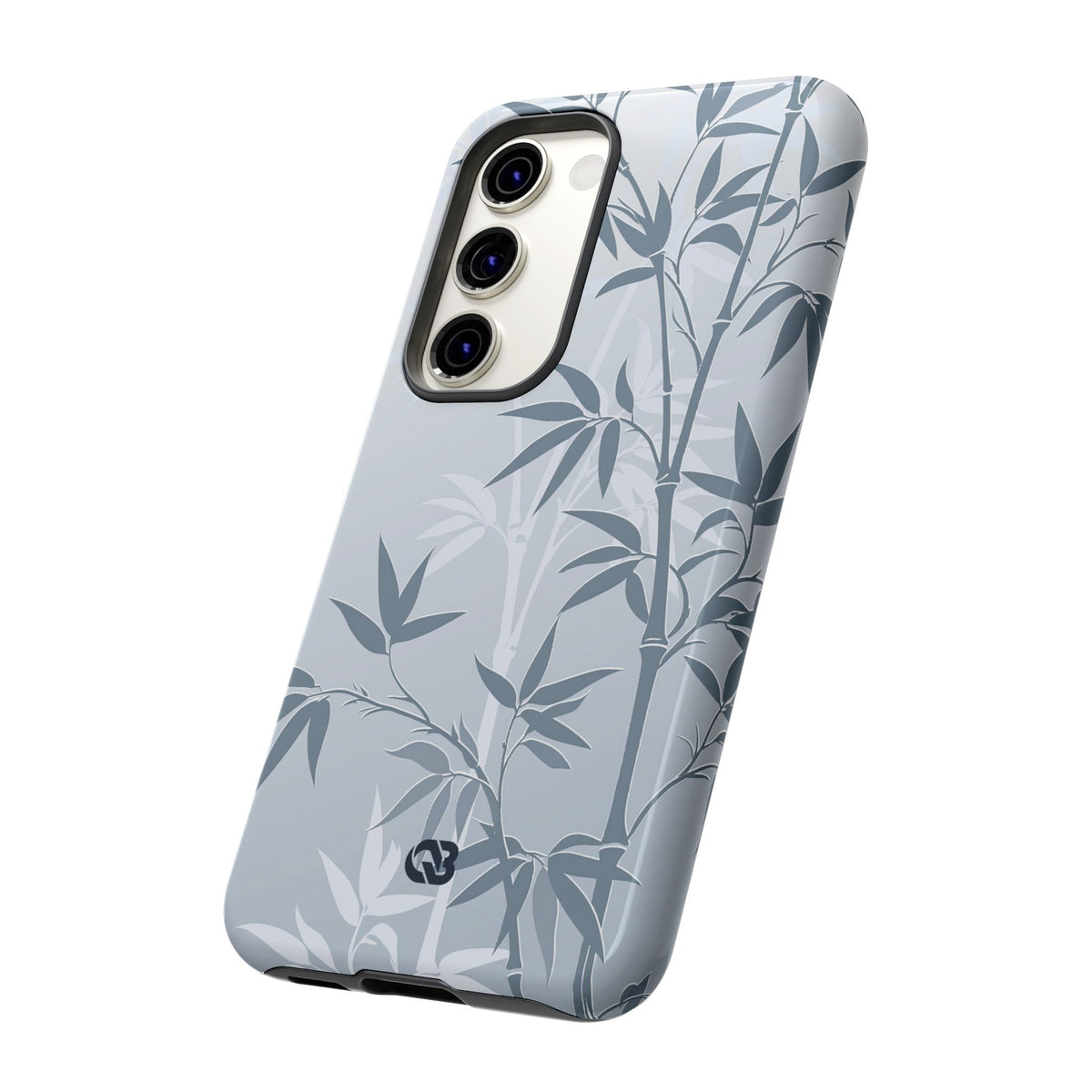 Misty Bamboo Grove · Tough Phone Case for Samsung · Blue