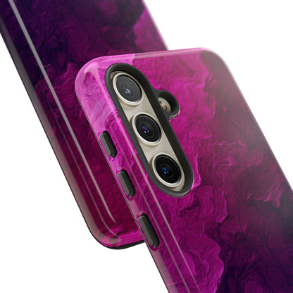 Violet Swirl Samsung S24 Case - Tough