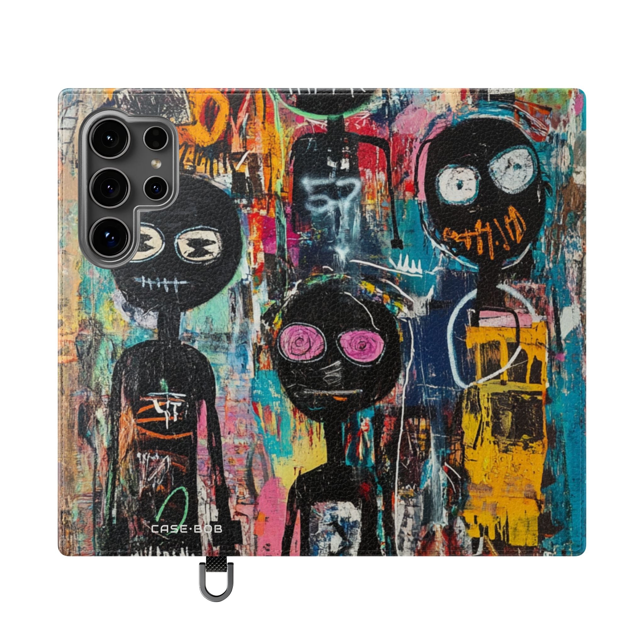 Wide-Eyed Faces - Samsung S24 Ultra Case - Wallet