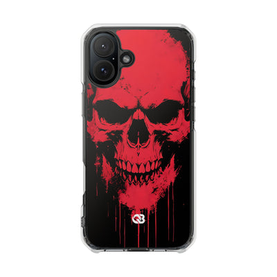 Crimson Street Skull · Impact Phone Case for iPhone · Magsafe