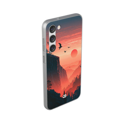 Orange Lite Phone Case for Samsung - Crimson Ridge Flight