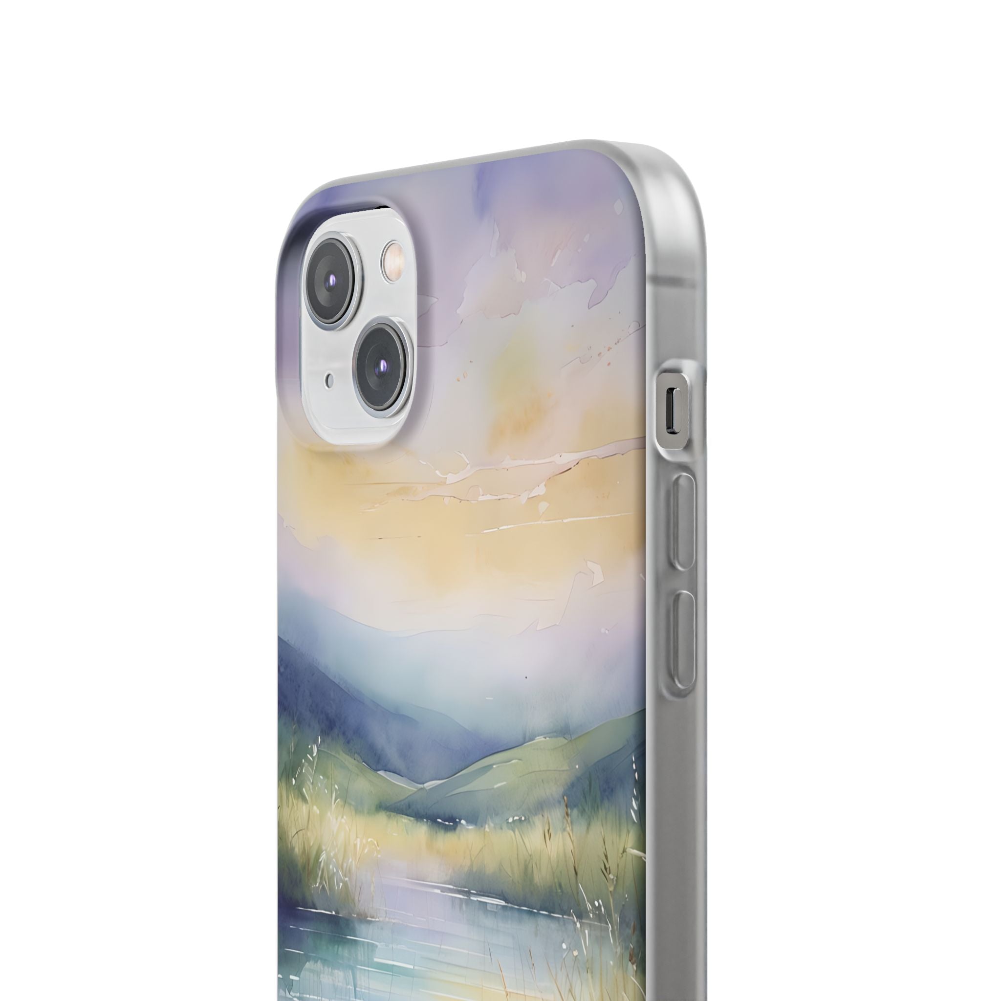 Pastel Shore Drift · Soft Case na iPhone