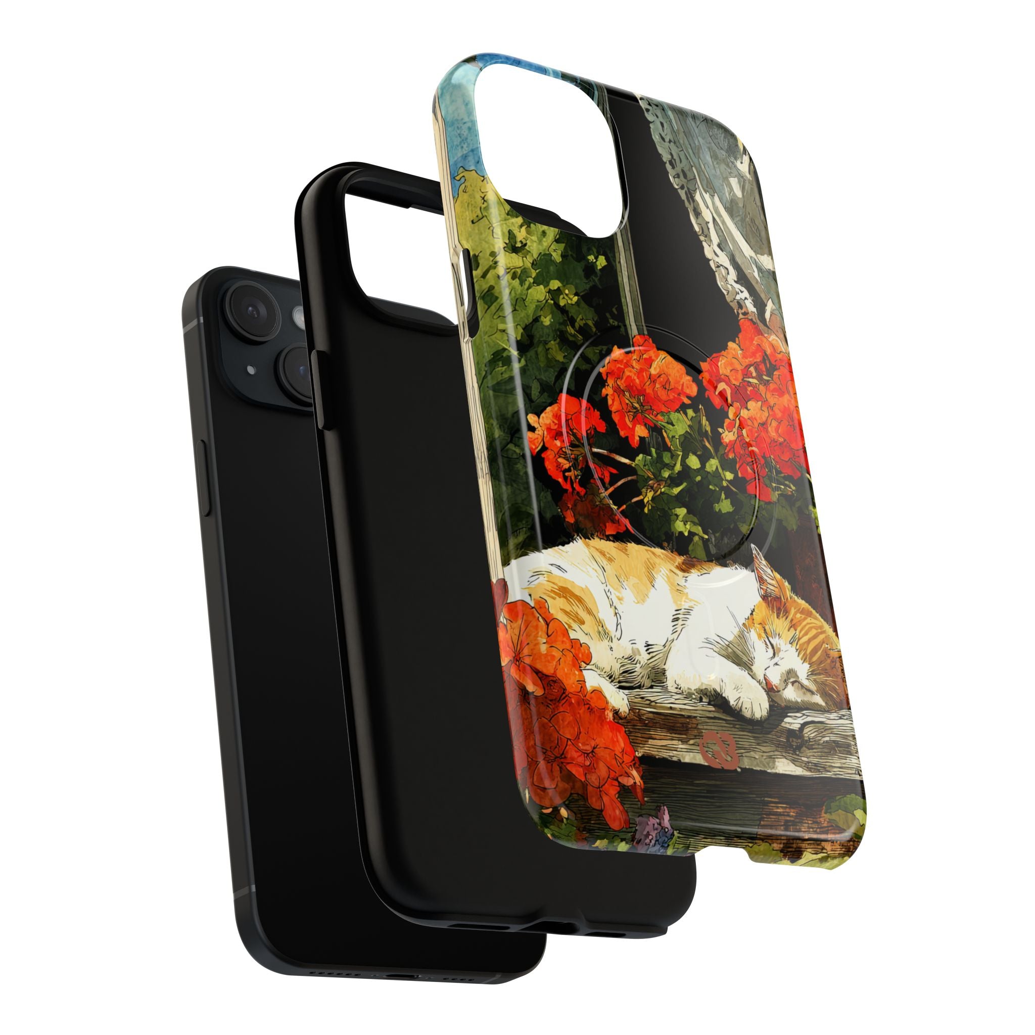 Sleeping Ginger Bloom · Tough+ Phone Case for iPhone · Magsafe