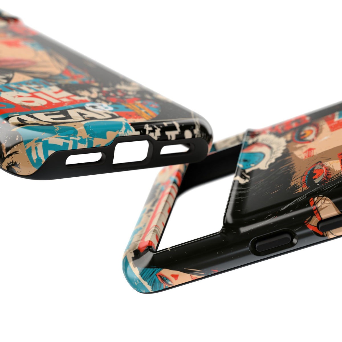 Shibuya Street Collage · Tough Phone Case for Pixel ·  Red