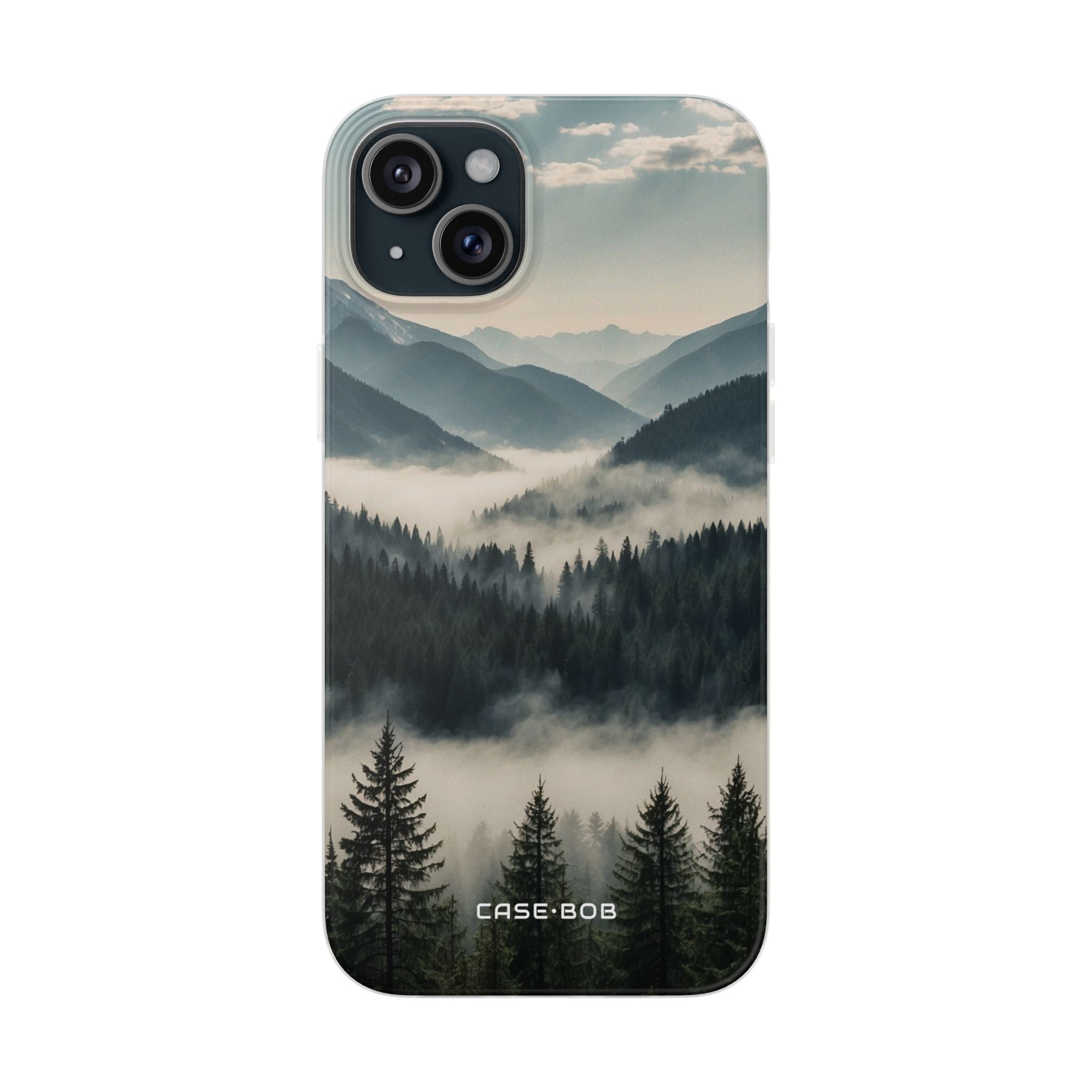 Evergreen Mist iPhone 15 Plus Case - Soft