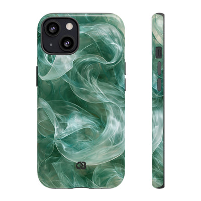 Translucent Aqua Flow · Tough Phone Case for iPhone · Teal