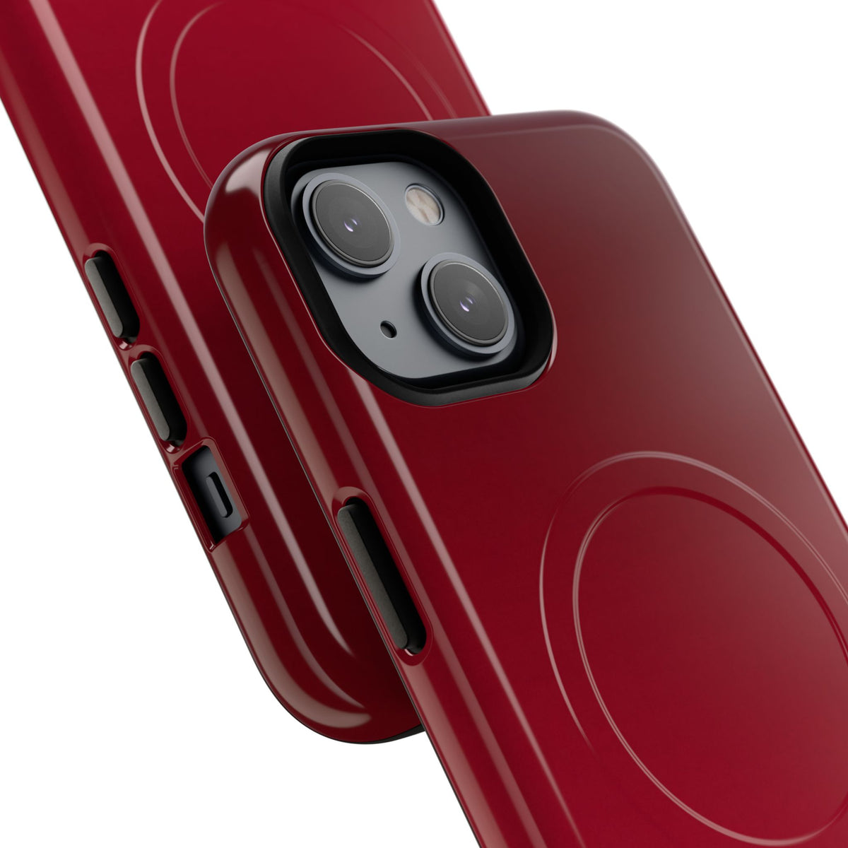 Red Tough 2.0 Magsafe Phone Case for iPhone - Crimson Velvet Fade