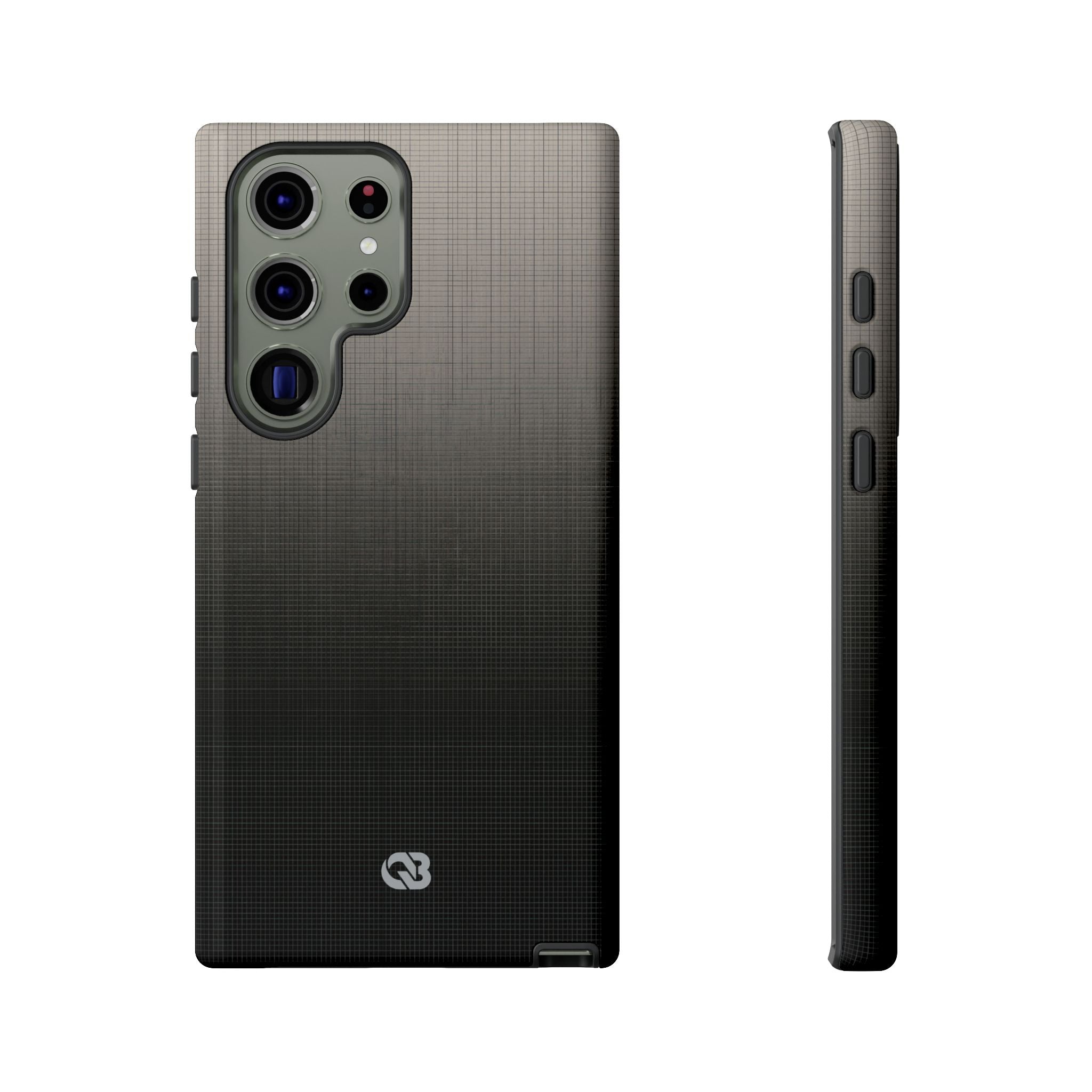 Grey Tough Phone Case for Samsung - Faded Sand Mesh