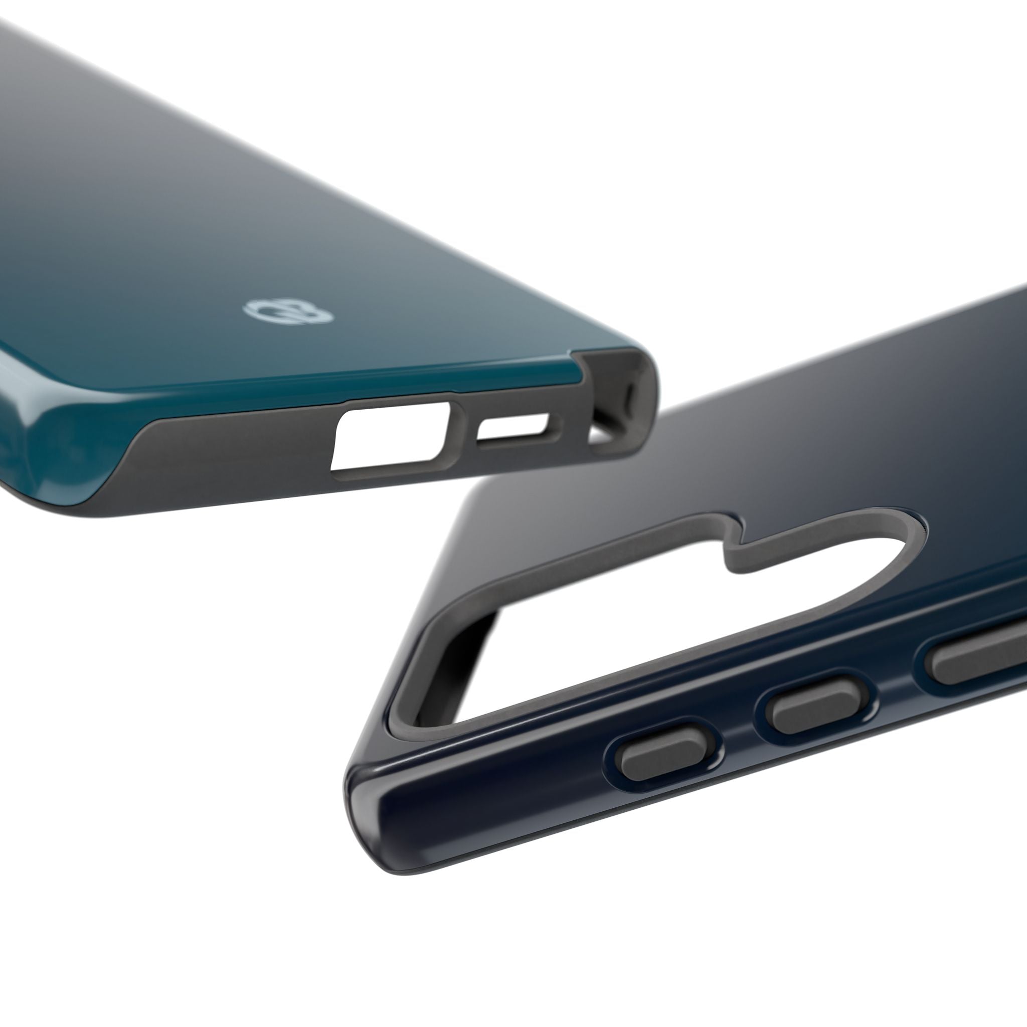 Teal Tough Phone Case for Samsung - Abyss Teal Haze