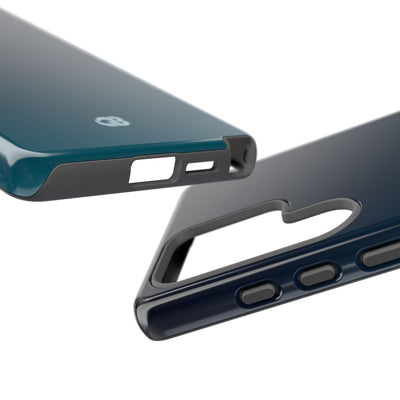 Teal Tough Phone Case for Samsung - Abyss Teal Haze