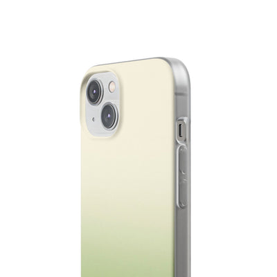 Green Lite Phone Case for iPhone - Bone Sage Fade