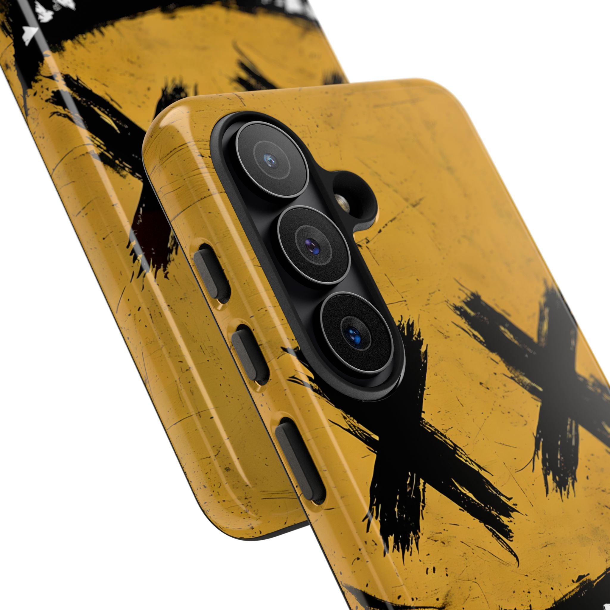 Gritty Ochre Smile · Tough Phone Case for Samsung