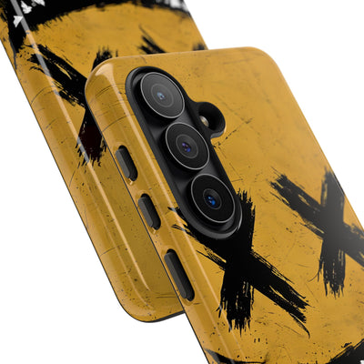 Gritty Ochre Smile · Tough Phone Case for Samsung