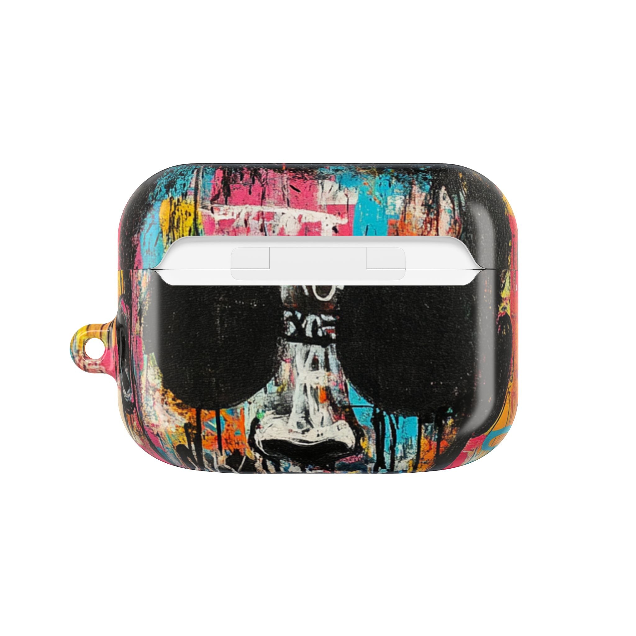 Black Orb Face - AirPods Case