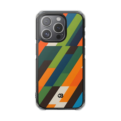 Angled Retro Mosaic · Impact Custodia per iPhone · Magsafe