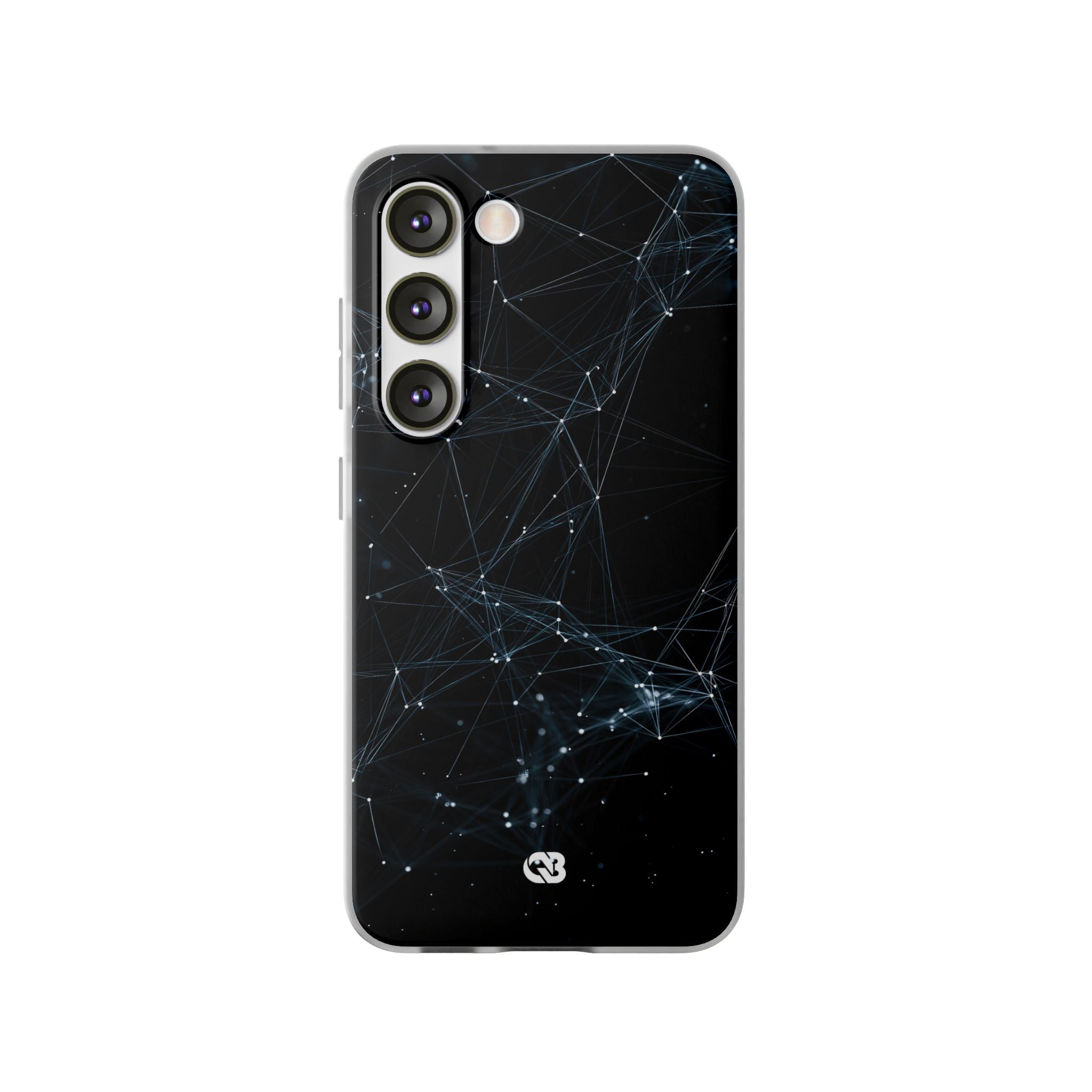 Black Lite Phone Case for Samsung - Arctic Neural Mesh