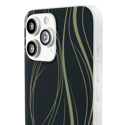 Serpentine Reeds · Lite Phone Case for iPhone ·  Green