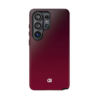 Bordeaux Spectrum · Tough Phone Case for Samsung · Red