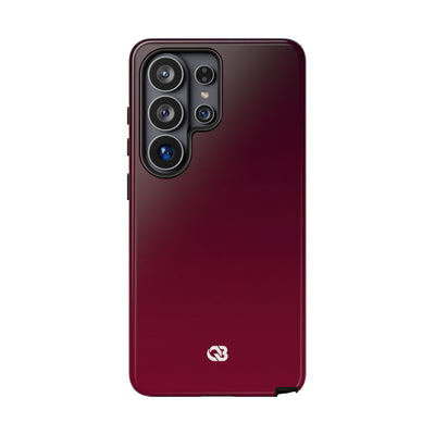 Bordeaux Spectrum · Tough Phone Case for Samsung · Red