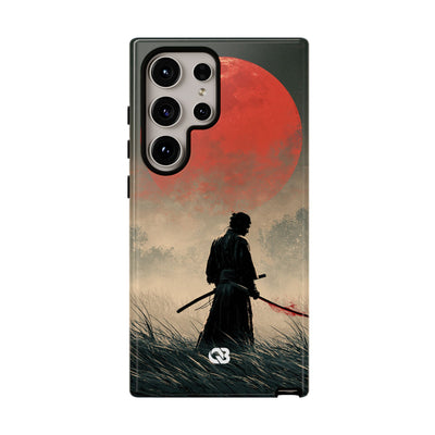 Crimson Moon Ronin · Tough Phone Case for Samsung · Red