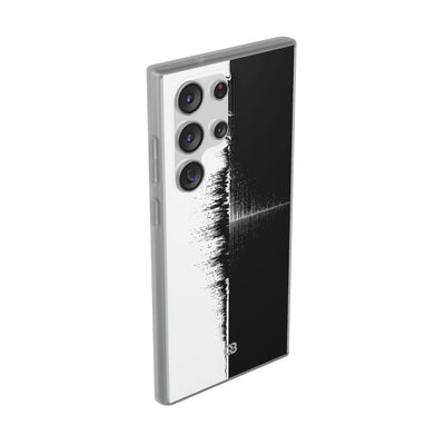 Black Lite Phone Case for Samsung - Static Signal Split
