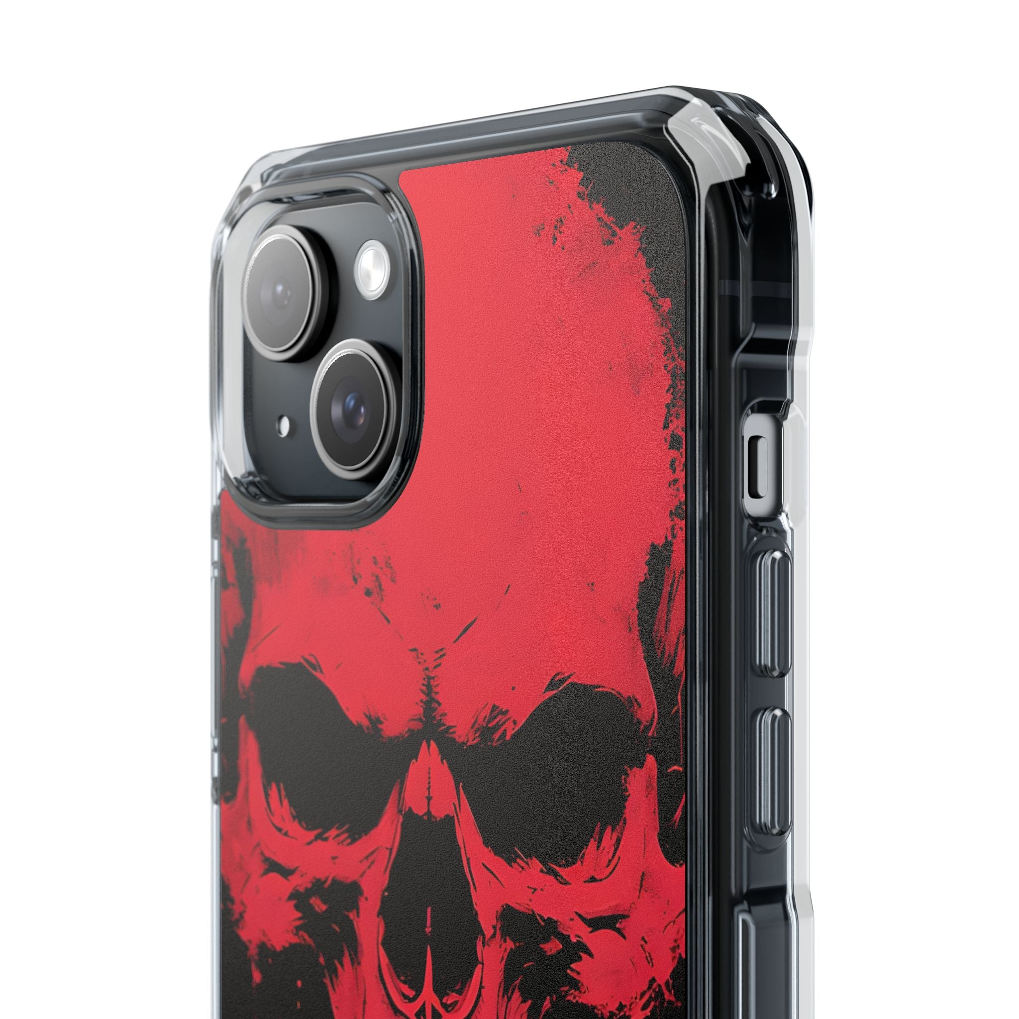 Crimson Street Skull · Impact Phone Case for iPhone · Magsafe