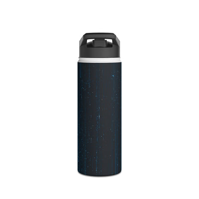 Nocturnal Cascade · Insulated Water Bottle · Black