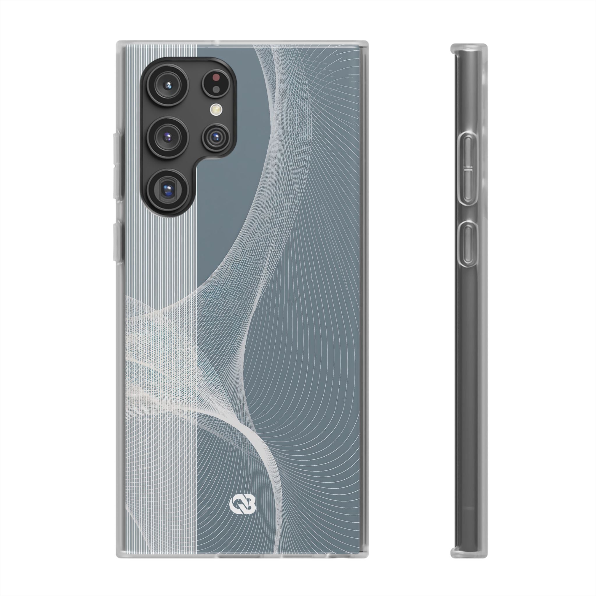 Grey Lite Phone Case for Samsung - Slate Mesh Horizon