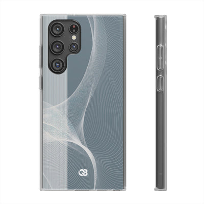 Grey Lite Phone Case for Samsung - Slate Mesh Horizon