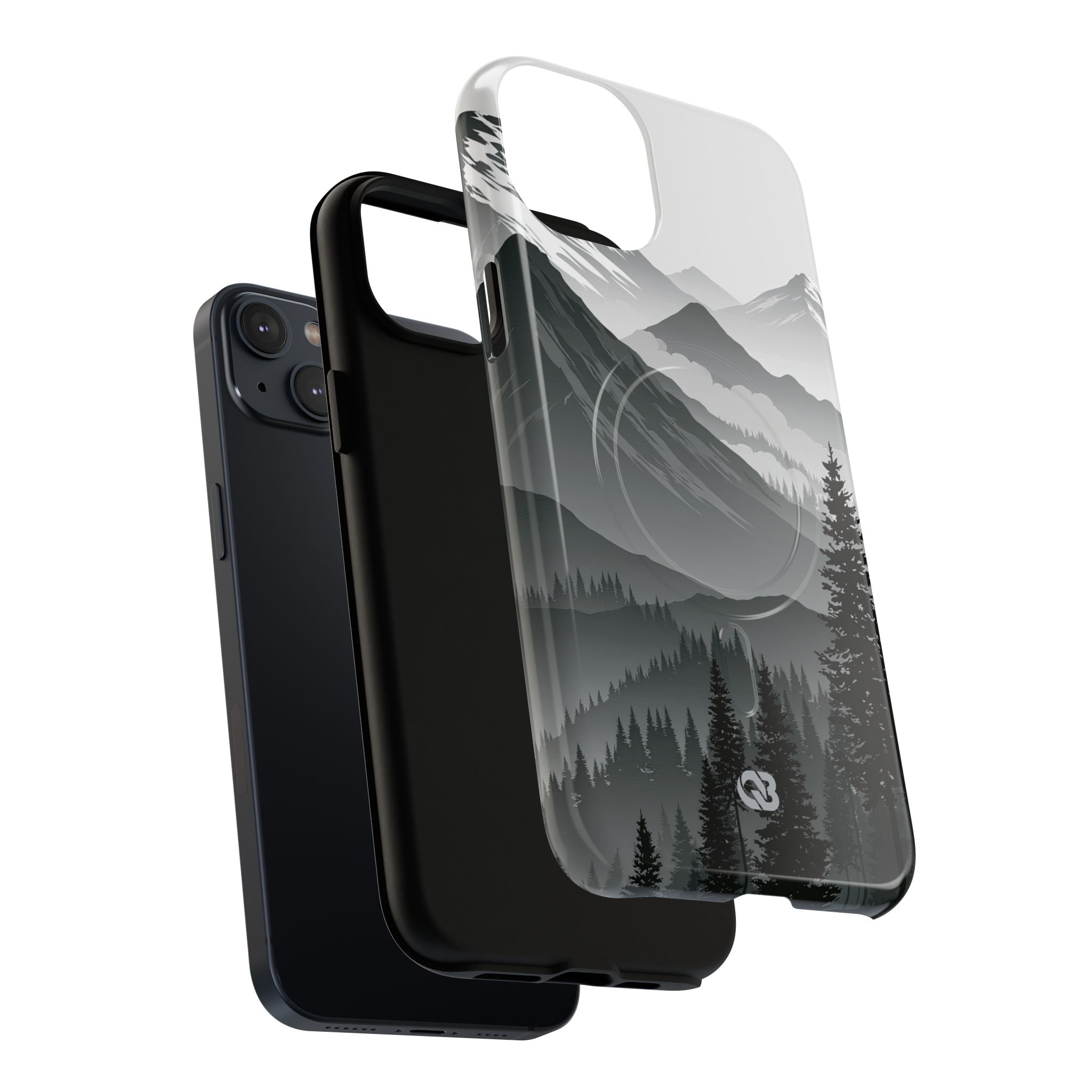 Grey Tough 2.0 Magsafe Phone Case for iPhone - Granite Ridge Mist