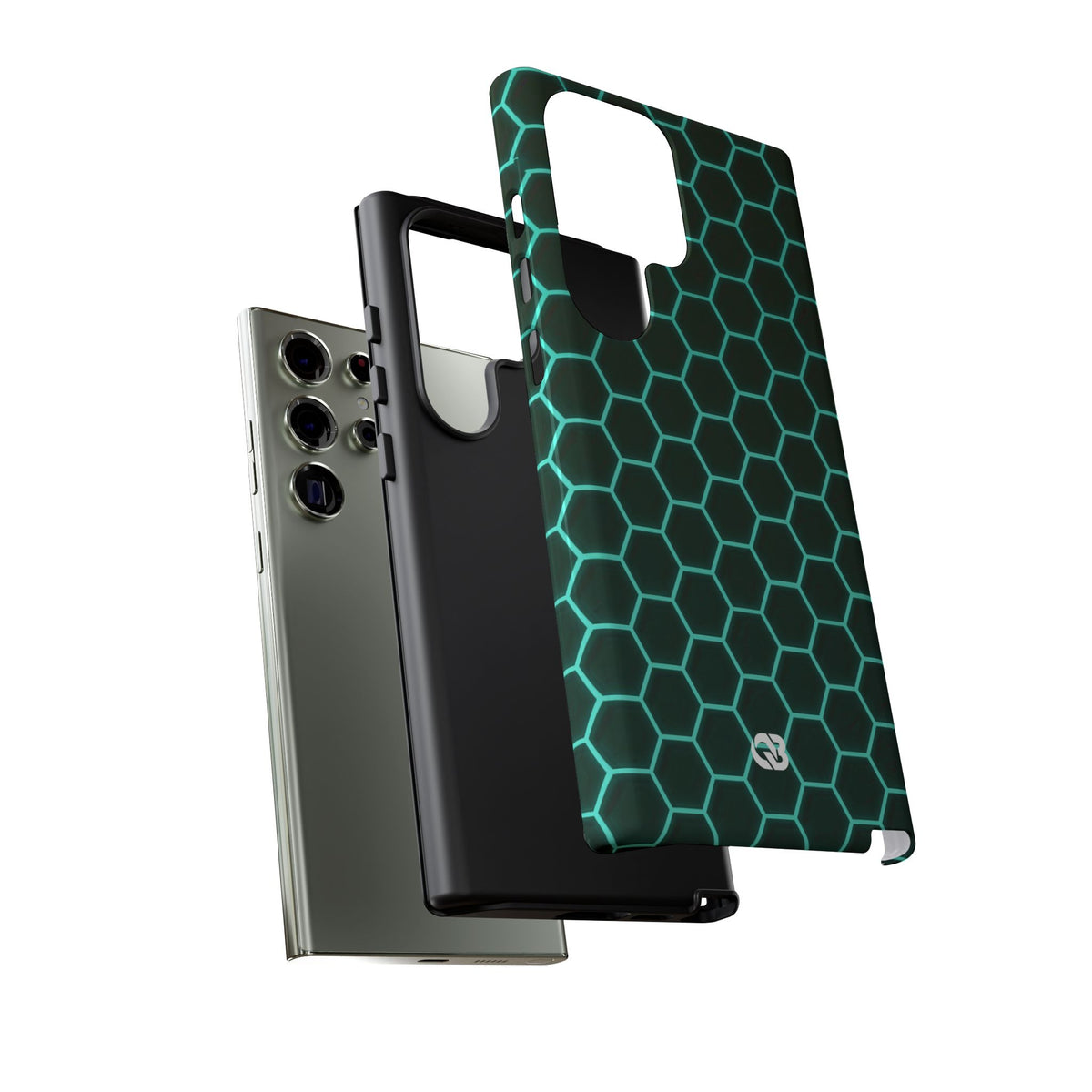 Neon Hex Spectrum · Tough Phone Case for Samsung · Teal