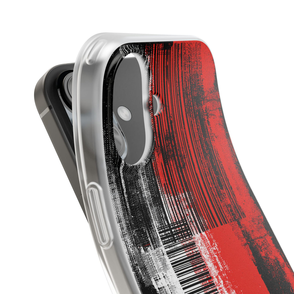 Distorted Barcode · Lite Phone Case for iPhone ·  Black