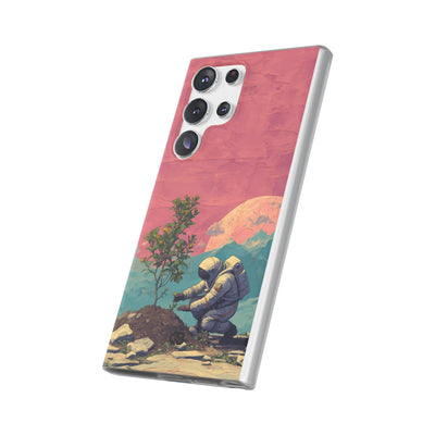 Lunar Pastel Bloom · Soft Phone Case for Samsung