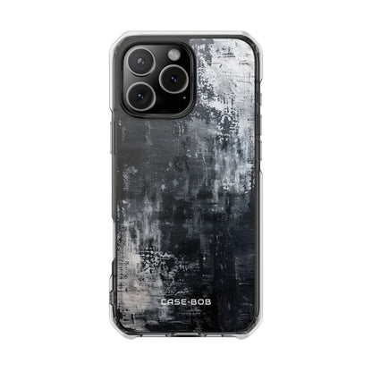 Texturiertes Blackscape iPhone 16 Pro Max Case - Impact