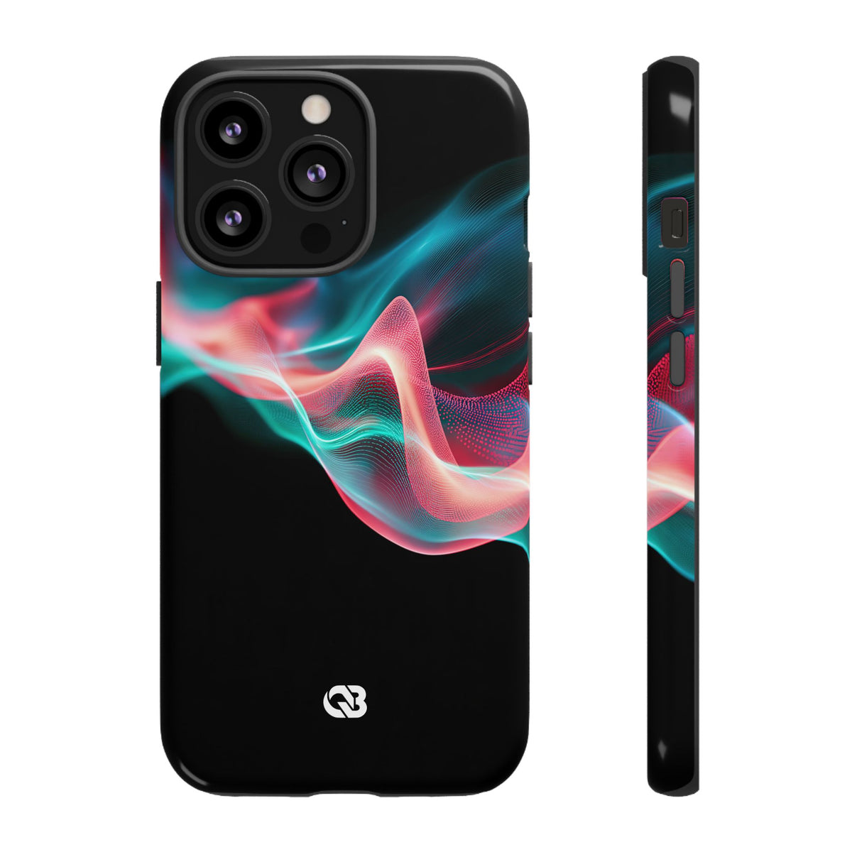 Digital Frequency · Tough Phone Case for iPhone · Black