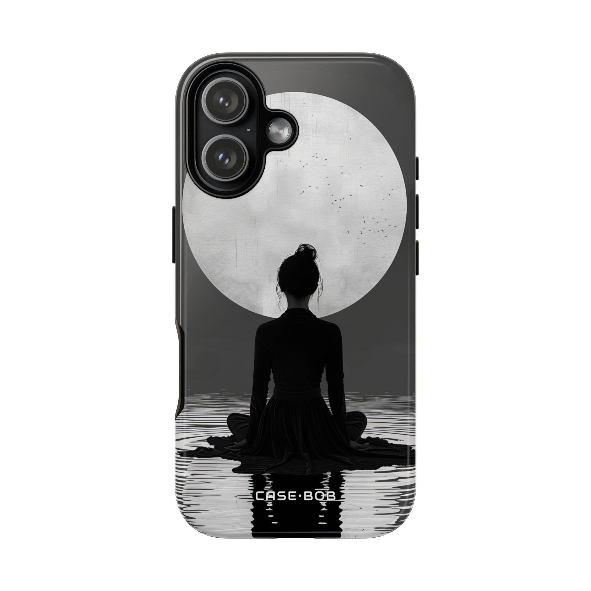 Silhouette Moonlight iPhone 17 Case - Tough - CASE•BOB