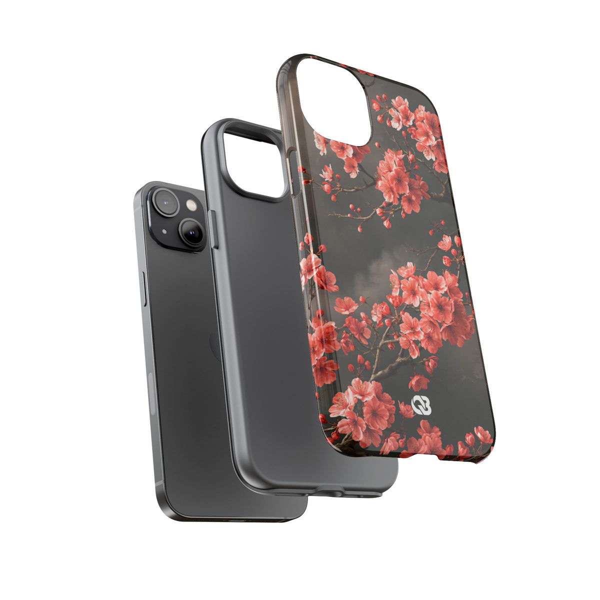 Dark Sakura Nocturne · Tough Phone Case for iPhone · Black
