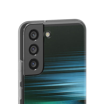 Digital Shoreline Drift · Lite Phone Case for Samsung · Teal