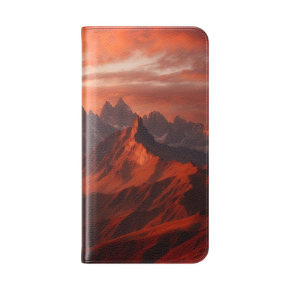Sunset Peaks - Samsung S23+ Case - Wallet