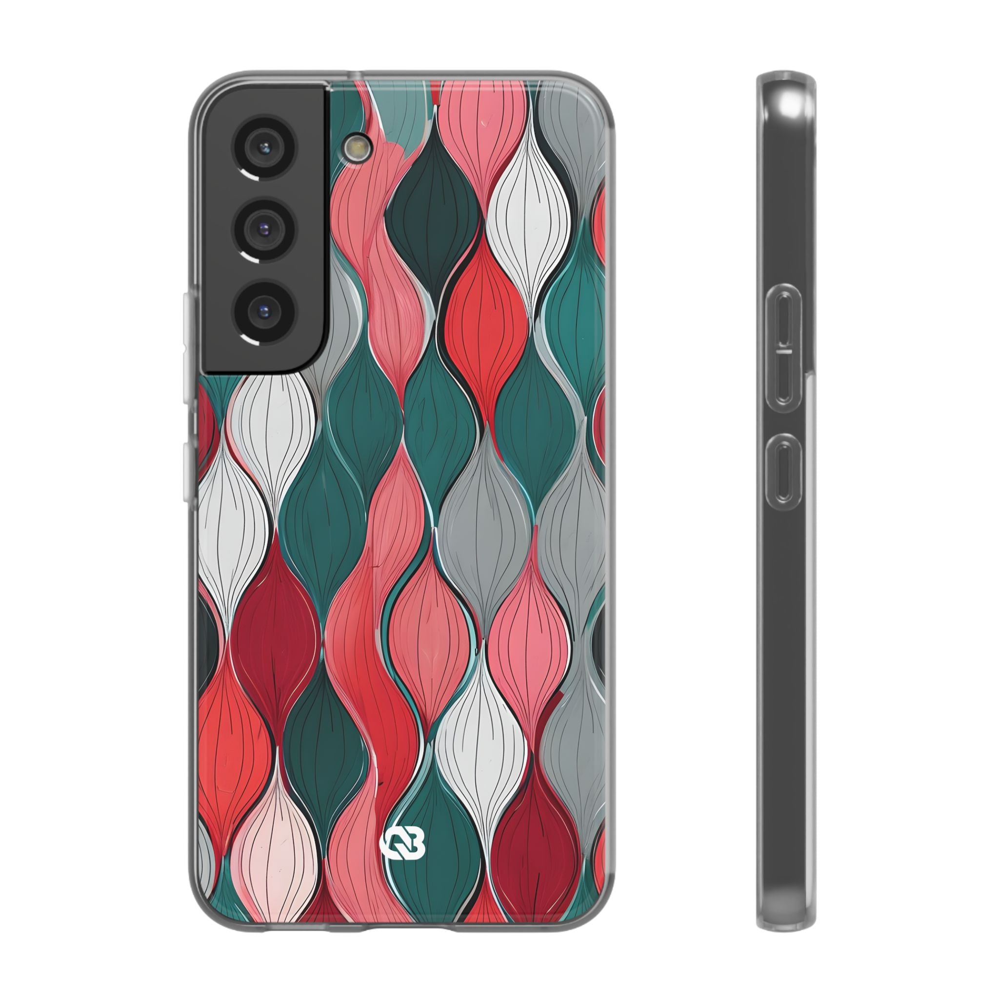 Slate Rose Ripple · Soft Case na telefon Samsung