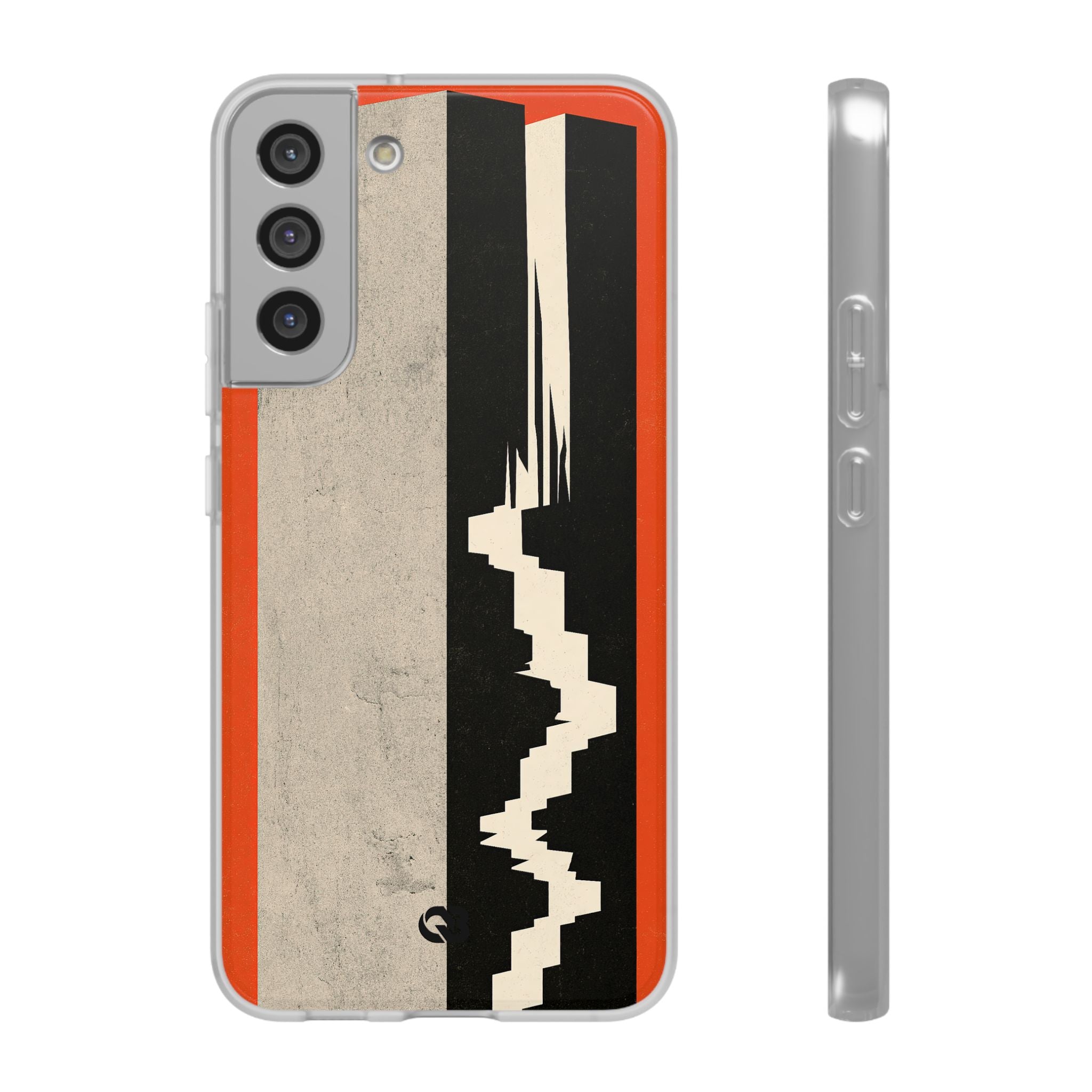 Orange Lite Phone Case for Samsung - Orange Monolith Rift