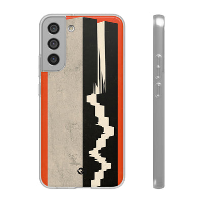 Orange Lite Phone Case for Samsung - Orange Monolith Rift