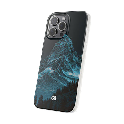 Glacial Alpine Peak · Lite Phone Case for iPhone ·  Blue