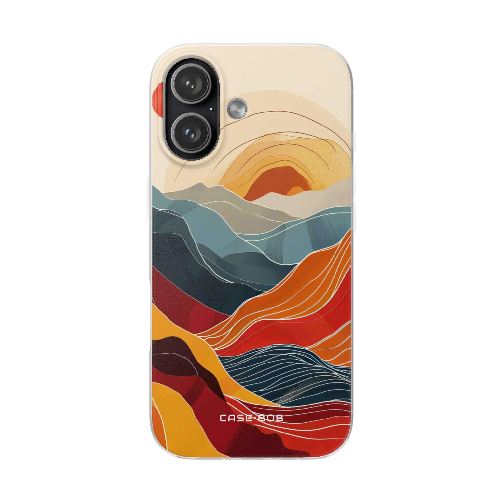 Sunlit Ridges iPhone 17 Case - Soft - CASE•BOB