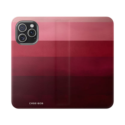 Blushing Stripes - iPhone 15 Pro Max Case - Portemonnee