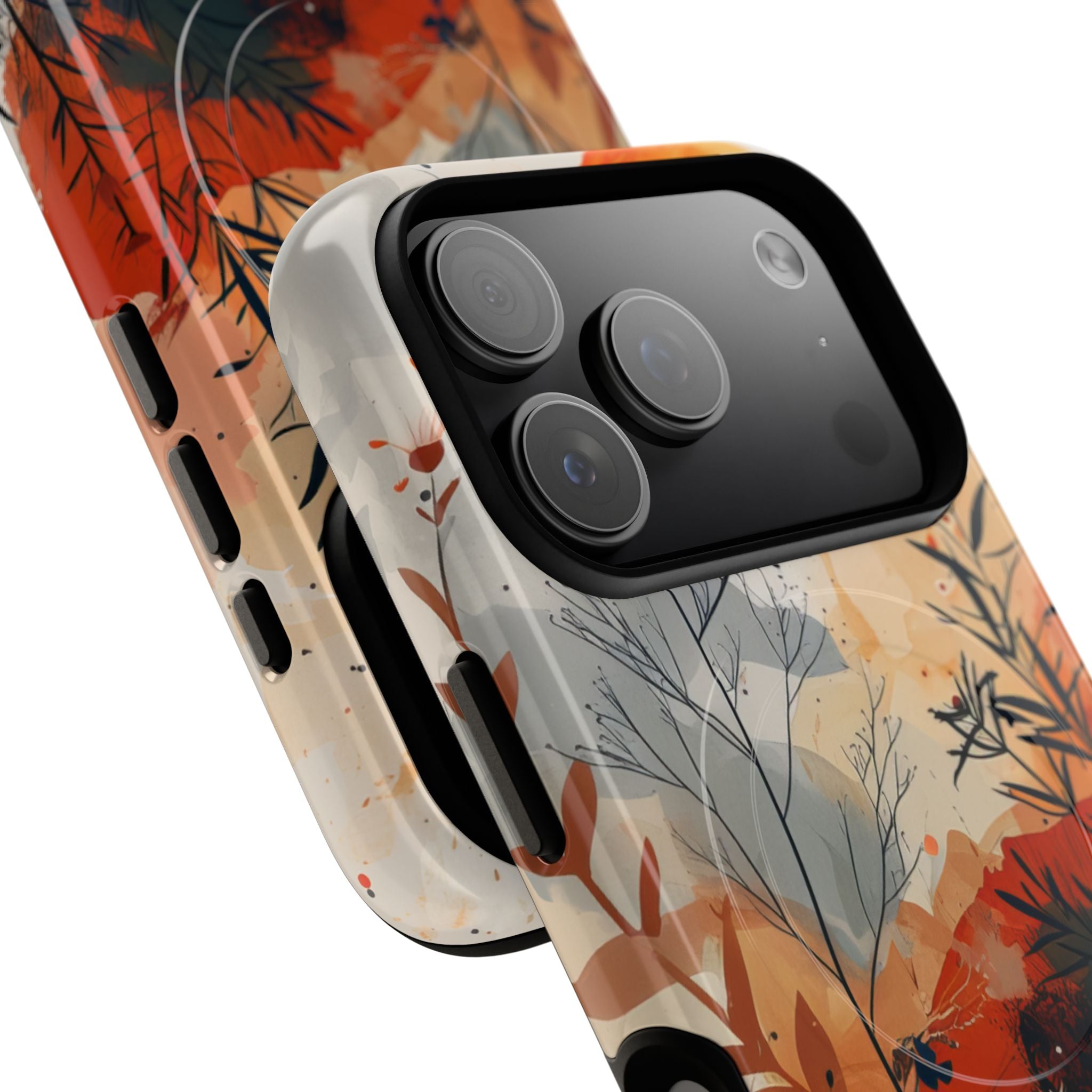 Orange Solstice iPhone 17 Pro Case - Tough+ - CASE•BOB