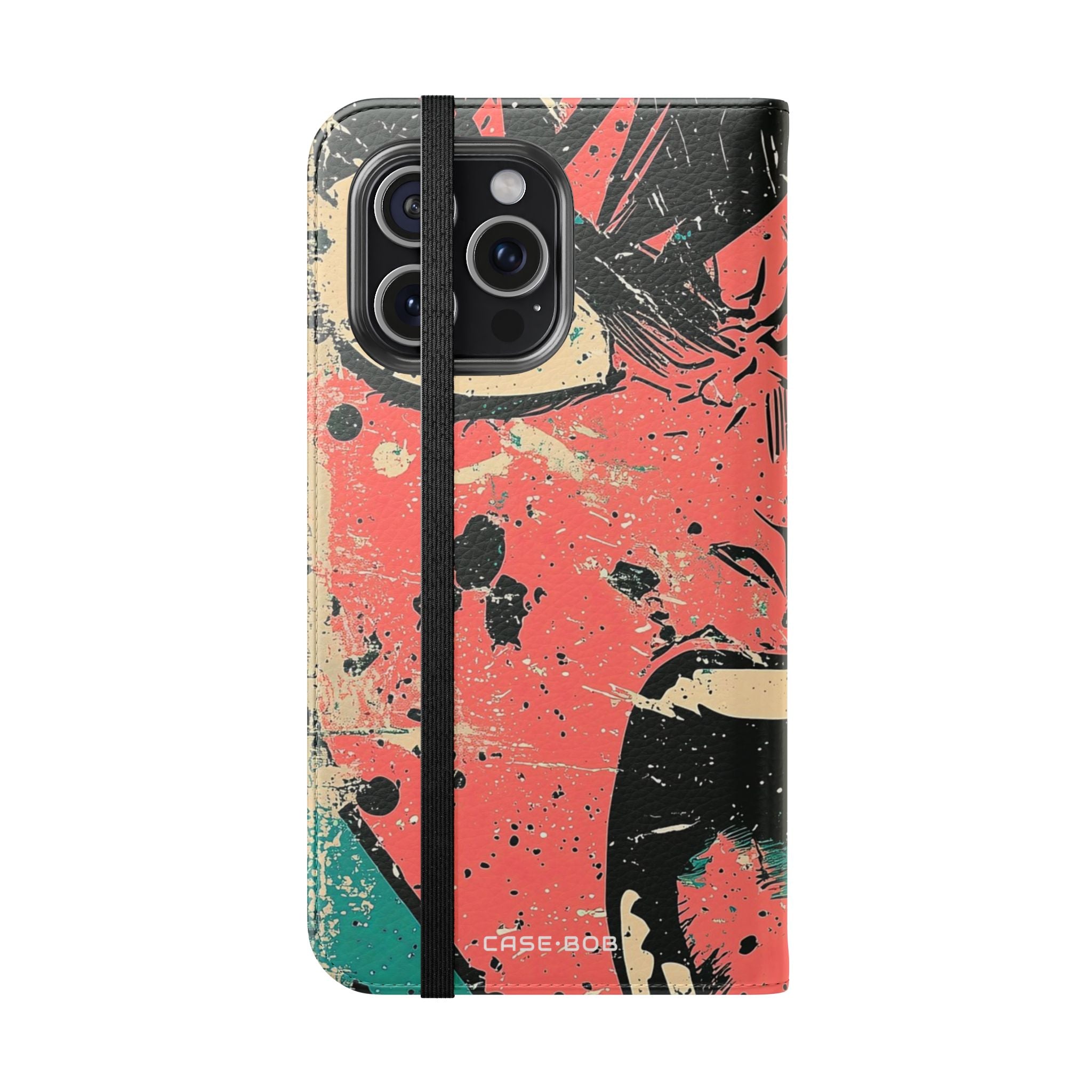 Shouting Face Burst - iPhone 15 Pro Max Case - Wallet
