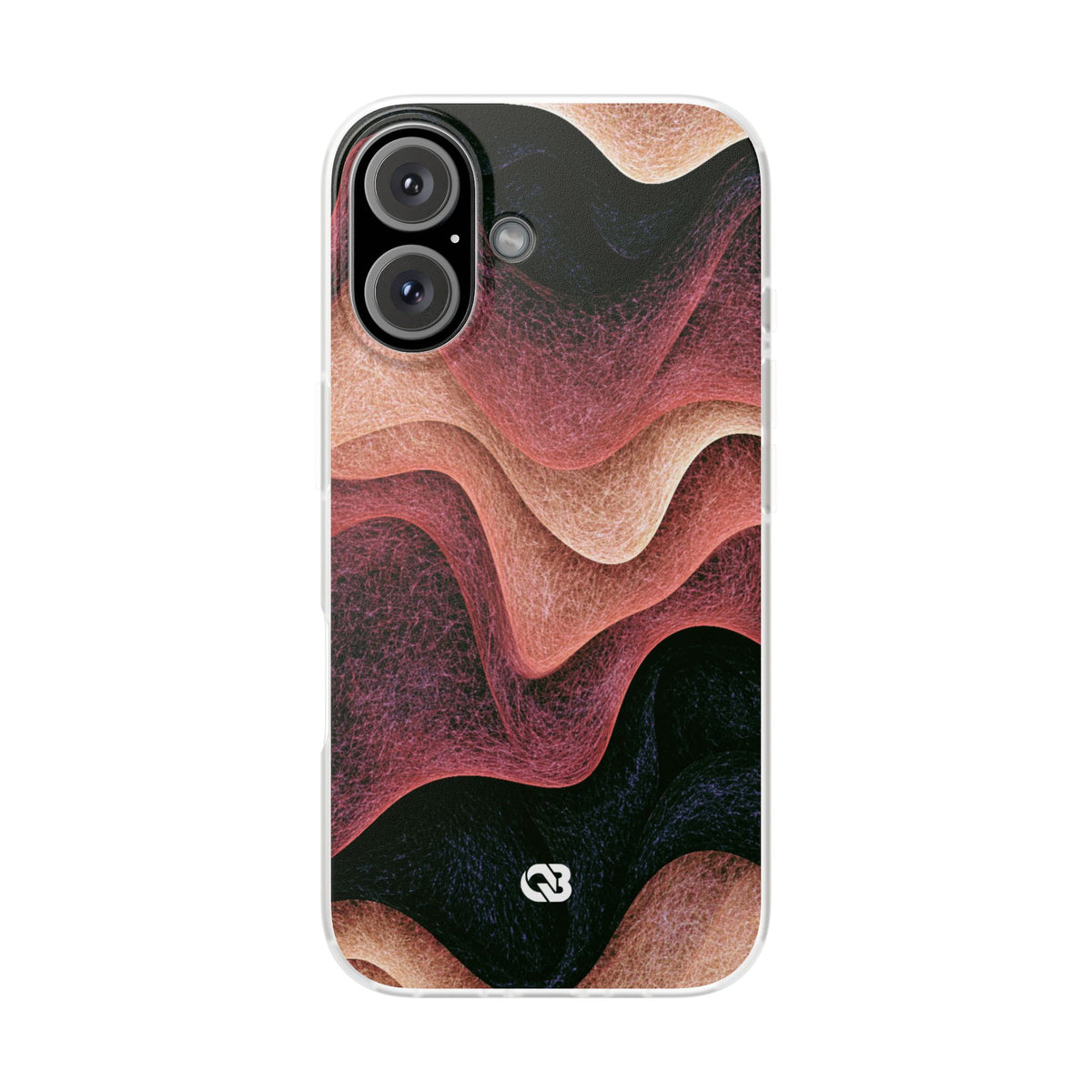 Rose Contour Waves · Lite Phone Case for iPhone ·  Pink